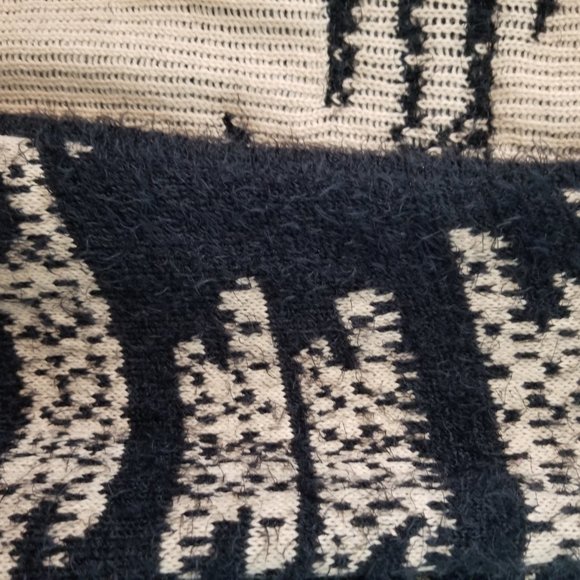 Leopard print warm cardigan - Picture 4 of 5